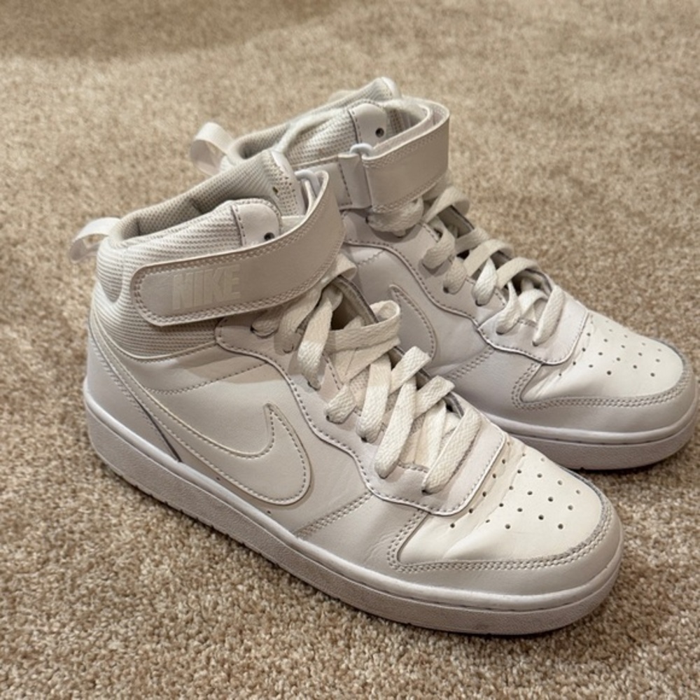 Nike White High-Top Sneakers